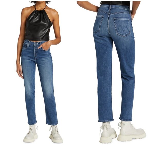 💕MOTHER💕 The Pixie Tomcat Ankle Jeans ~ Daytime Warrior 26 NWT - Picture 7 of 16